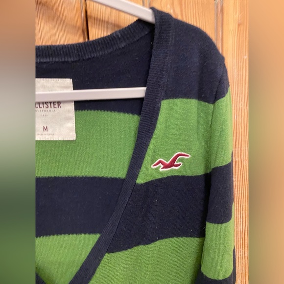 Hollister striped cardigan, size M - Picture 3 of 6